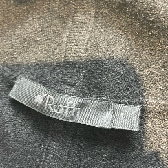 Raffi black open cashmere hooded cardigan - Picture 4 of 9